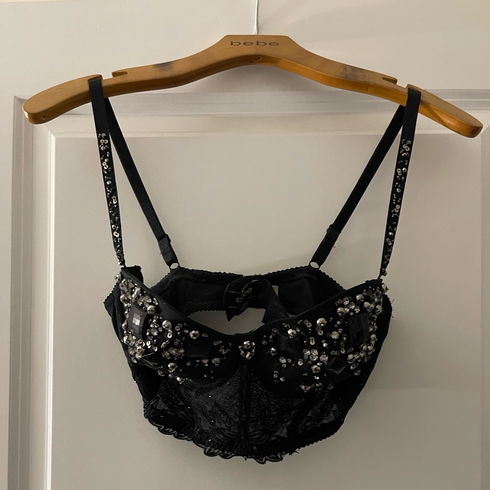 Black Crystal Bralette
